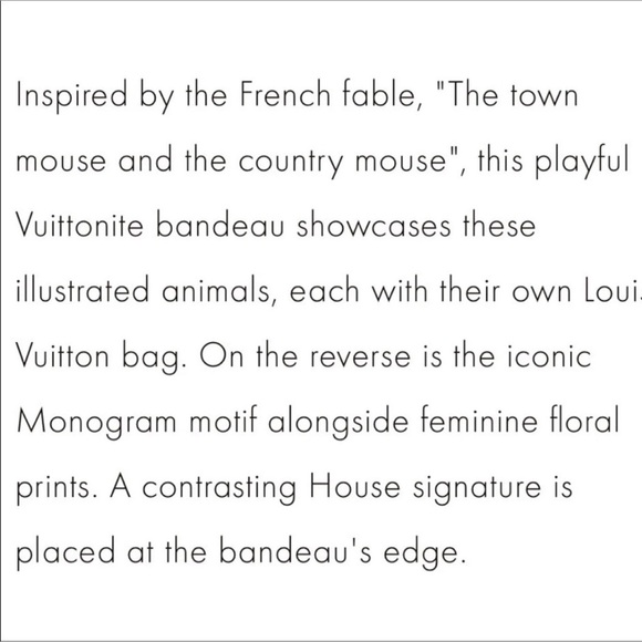 LV Pink Mouse Bandeau - Picture 4 of 14